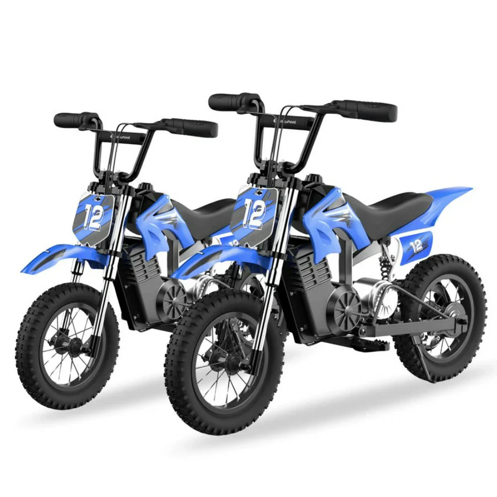ISINWHEEL A12 12" Moto électrique tout-terrain pour enfants 350W Moteur 36V 5,2Ah Batterie – Image 3