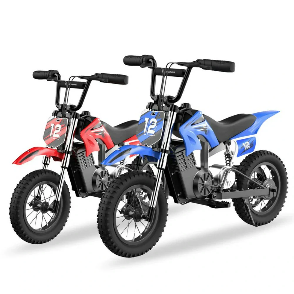 ISINWHEEL A12 12" Moto électrique tout-terrain pour enfants 350W Moteur 36V 5,2Ah Batterie – Image 5